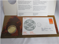 Indians Of Canada Medallic Cover  (Wellings Mint, 1972)