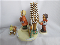 GINGERBREAD LANE 4-PIECE COLLECTOR SET (Hummel 2067 A+B, TMK)