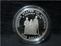 1998-S Black Revolutionary War Patriots Proof Silver Dollar