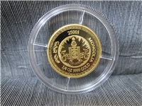 MONGOLIA 1999 Year of the Rabbit 2500 Tugriks Gold Proof