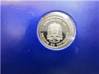 PANAMA 1976 2 Two Coin Silver Proof Set