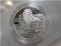 1998 ZAMBIA 100 Kwacha African Lion Proof