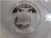 1998 ZAMBIA 100 Kwacha African Lion Proof