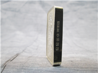 1976 Franklin Mint 1000 Grain Christmas Landscape Christmas Sterling Silver Ingot 