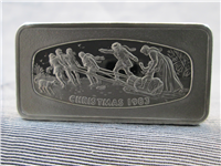 1000 Grain Holiday/Christmas Ingot   (Franklin Mint, 1983)