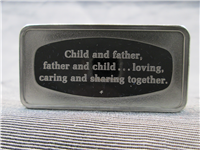 Father's Day Proof 1000 Grains Ingot   (Franklin Mint, 1977)
