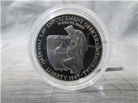 1997-P Law Enforcement Proof Silver Dollar