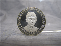 Official Commemorative H.R.H. Prince Charles Investiture as Prince of Wales 3 Coin Medal Set (American Medal Corporation, 1969)