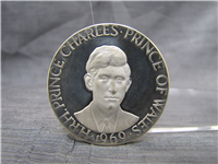 Official Commemorative H.R.H. Prince Charles Investiture as Prince of Wales 3 Coin Medal Set (American Medal Corporation, 1969)