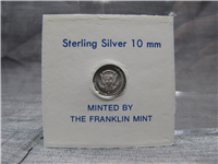 Gerald R. Ford Presidential Sterling Mini-Coin (Franklin Mint, 1974)