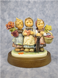 TRIO OF WISHES Figurine (Hummel 721, TMK), Second Limited Edition