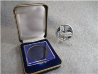JOHN KENNEDY PERFORMING ARTS 999 SILVER MEDAL  (Medallic Art, 1971)
