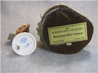 BARVARIAN BIER GARTEN Hummelscape 1016D 1999 + Pretzel Boy Figurine 2093 TMK
