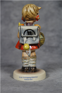 SCHOOL GIRL Special Edition Figurine (Hummel 81 2/0, TMK), International Collectible Exposition