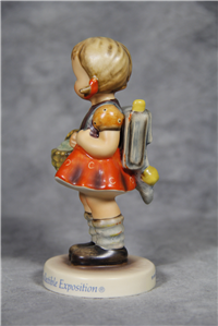 SCHOOL GIRL Special Edition Figurine (Hummel 81 2/0, TMK), International Collectible Exposition