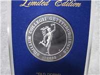 Rededication of Old Dorm Gettysburg College Medal (Franklin Mint, 1970)