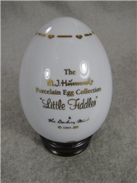 M. I. Hummel LITTLE FIDDLER Porcelain Egg (Danbury Mint, 1994)