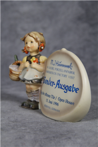 LITTLE VISITOR 1996 Factory Visit Plaque (Hummel 722, TMK)