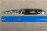 2000 REMINGTON UMC R4353-D Limited Edition Damascus Silver Bullet Knife