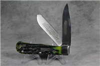 2007 REMINGTON UMC R1123 Green Bone 25th Anniversary Silver Bullet Knife