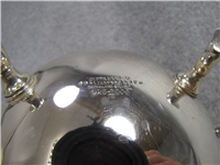 Floral Cross Hatching Sterling 4 1/2 x 4 3/4" Sugar Bowl  (Tiffany & Co, #4531) 