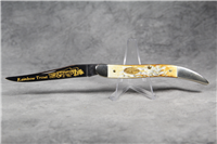 CASE XX BW 610094 SS Amber Bone 'Rainbow Trout' Toothpick Knife
