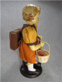 SCHOOL GIRL 1 Porcelain Doll 125TH Anniversary #521 (Hummel 81, 1996)