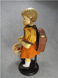 SCHOOL GIRL 1 Porcelain Doll 125TH Anniversary #521 (Hummel 81, 1996)