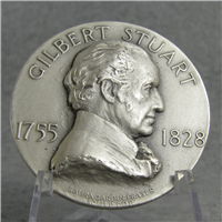 Hall of Fame - Gilbert Stuart Art Medal (Medallic Art Co., 1968)