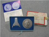 The Official Richard Nixon Inaugural Pure Silver Medal (Medallic Art Co., 1969)