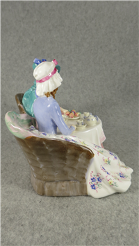 AFTERNOON TEA x 7 1/4" Bone China Figurine (Royal Doulton, HN 1747)
