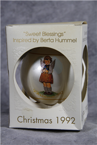 SWEET BLESSINGS Berta Hummel Ornament 2nd Edition (Schmid, 1992)