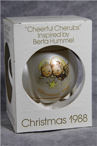 CHEERFUL CHERUBS Berta Hummel Ornament 15th Limited Edition (Schmid, 1988)