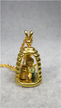 Exclusive HONEY LOVER 1 1/8 inch Pendant Necklace (Hummel 247 P, 1994/95)