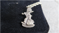 Hummel MERRY WANDERER 15/16 inch Sterling Silver Pendant Necklace (1990)