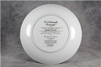 Hummel FRIENDS Limited Edition Plate 23kt Gold Trim (Danbury Mint)