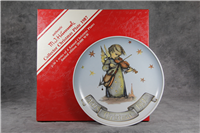 1987 Hummel CELESTIAL MUSICIAN Limited Edition Christmas Plate H-441 (ARS, TMK)