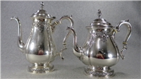 Prelude Sterling 5 Piece Tea/Coffee Service Set + Tray (International, #C366C) 