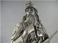 Jim Ponter's THE FUR TRAPPER Pewter Westerners Series Sculpture (Franklin Mint, 1981)