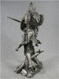 Jim Ponter's THE FUR TRAPPER Pewter Westerners Series Sculpture (Franklin Mint, 1981)