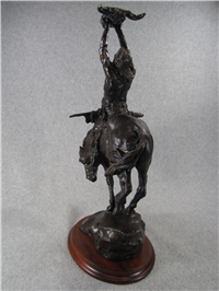 Buck McCain's PRAYER TO THE HEALING SPIRIT 16.5" Bronze Sculpture (Franklin Mint, 1988)