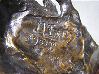 Buck McCain's PRAYER TO THE HEALING SPIRIT 16.5" Bronze Sculpture (Franklin Mint, 1988)