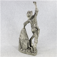Jim Ponter's THE PROSPECTOR Pewter Westerners Series Sculpture (Franklin Mint, 1980)