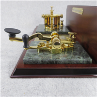 150th Anniversary California Gold Rush Telegraph Station (Franklin Mint)