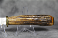 1988 CASE XX USA 523-3 1/4 SSP (2 Dot) Stag Fixed Blade Pheasant Knife