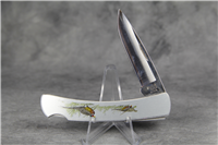 BUCK VIP 1 521 Ringneck Pheasant Folding Lockback Knife MINT IN BOX