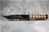 1998 KA-BAR 1219C2 100th Anniversary Leather USMC Fighting Knife