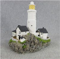 Historic International Lighthouses START POINT LIGHTHOUSE Dartmouth England Sculpture (Dunbury Mint, 1993)