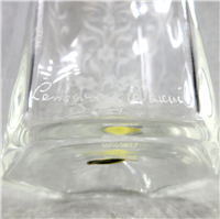 Limited Edition DOVES OF SPRING Venetian Cristallo Vase by Giovanni Cenedese (Franklin Mint, 1982)