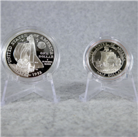 1992-S Columbus 2 Coin Silver Proof Set